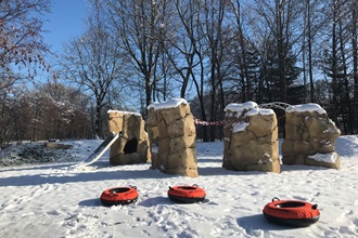 Snowtubing (auch ohne Schnee)